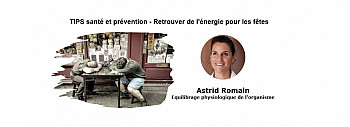 📣TIPS santé et prévention 📢 Retrouver de l'énergie pour les fêtes