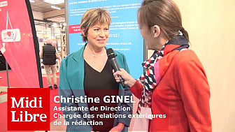 Acteurs Locaux Herault - Christine GINEL Assistante de Direction Chargée des relations extérieures  de la rédaction Midi Libre