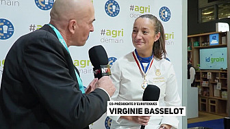 Acteurs-Locaux  sur TV Locale NTV Paris - Agridemain au SIA2023 - avec  Virginie Basselot, co-présidente d'Euro-Toques